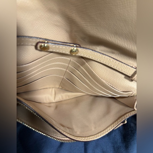 Coach Small Leather Crossbody Bag in Light Pink with Celestial Star Accents - Picture 3 of 7